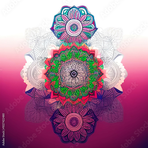 Intricate Harmony A Journey Through Mandala Design photo