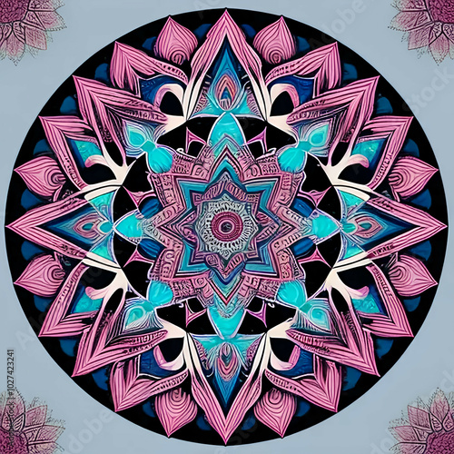 Intricate Harmony A Journey Through Mandala Design photo