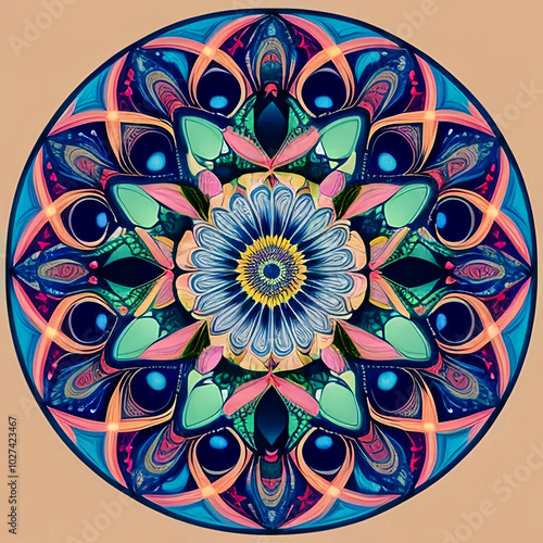 Intricate Harmony A Journey Through Mandala Design photo