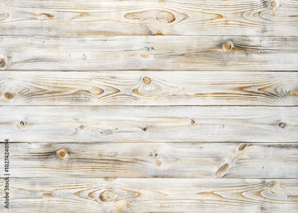 Naklejka premium Long Exposure of Distressed White Wood with Soft AI Generative Effects for Home Decor
