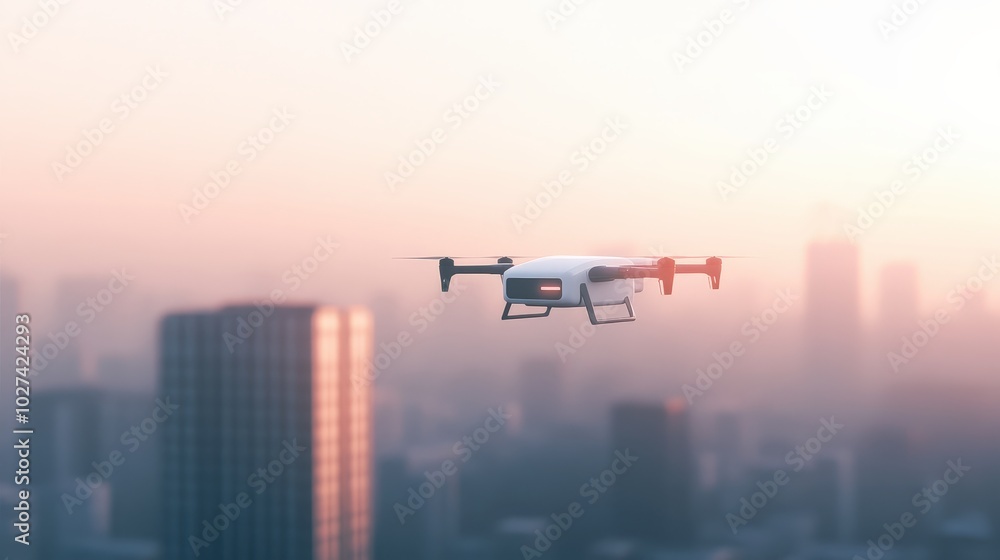 Automated Drone Taxi Landing on High-Rise Platform Automated Drone Taxi Landing on High-Rise Platform