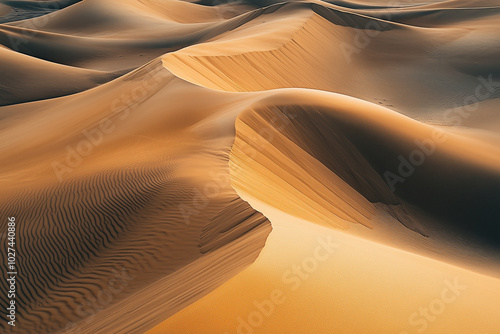 Mesmerizing Desert Sand Dunes