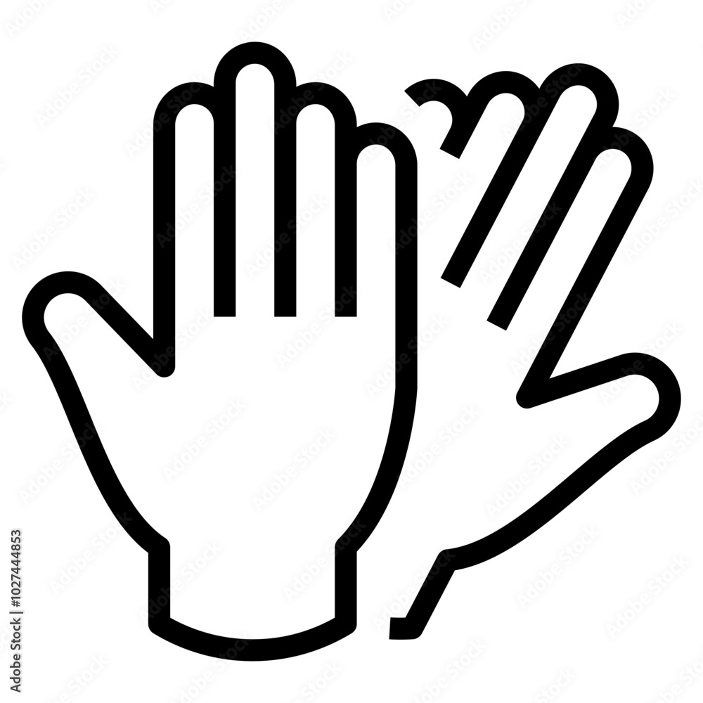 Gloves Icon For Illustration Gloves Icon For Illustration