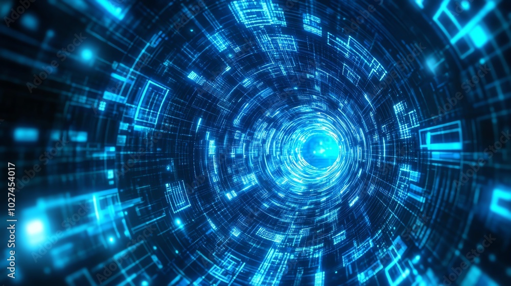 An image of an abstract tunnel or a space tunnel that transports you to a time dimension, or an image of a realistic background of the future An image of an abstract tunnel or a space tunnel that transports you to a time dimension, or an image of a realistic background of the future