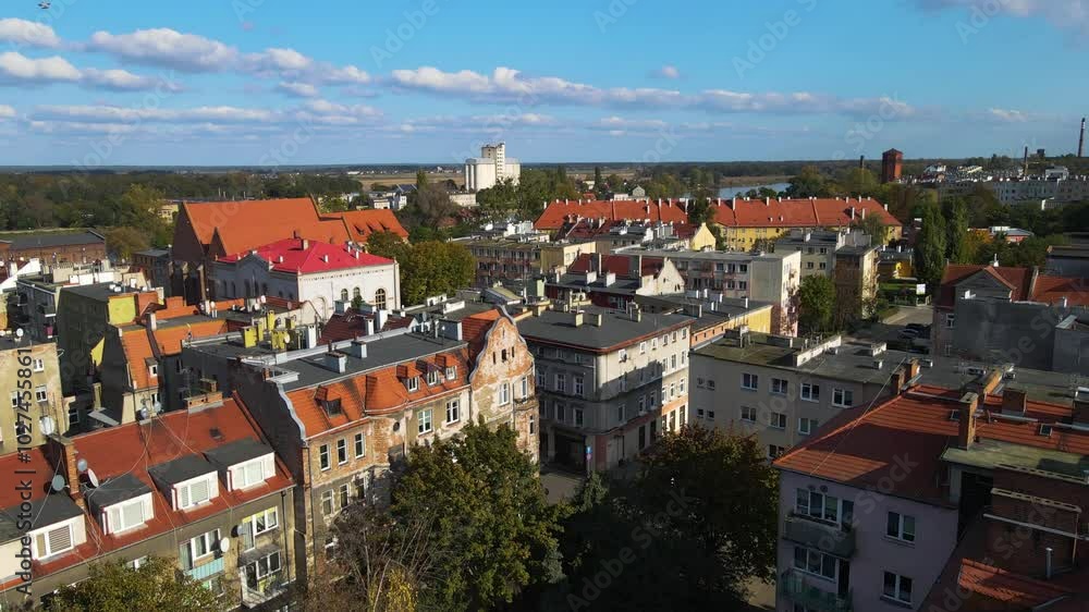 city architecture ancient european Brzeg Poland city architecture ancient european Brzeg Poland