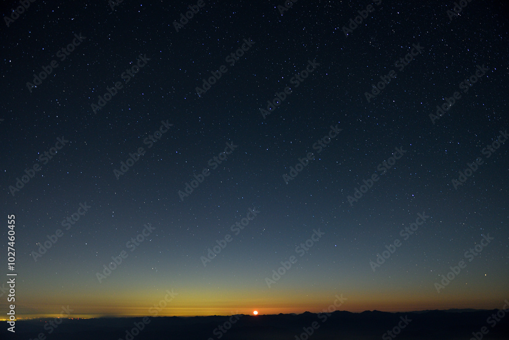 星空の始まり 星空の始まり