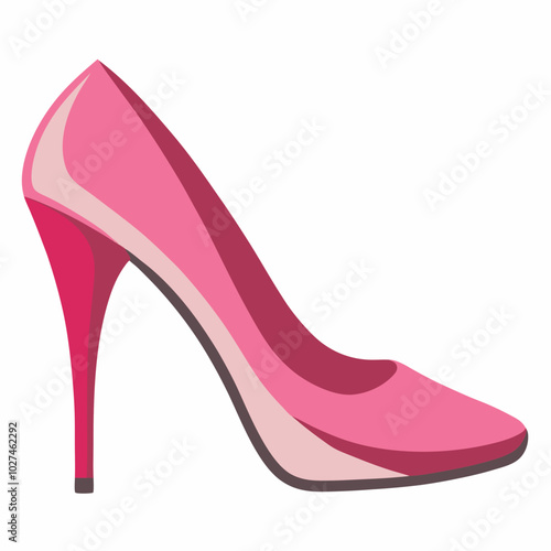 female high-heeled shoes