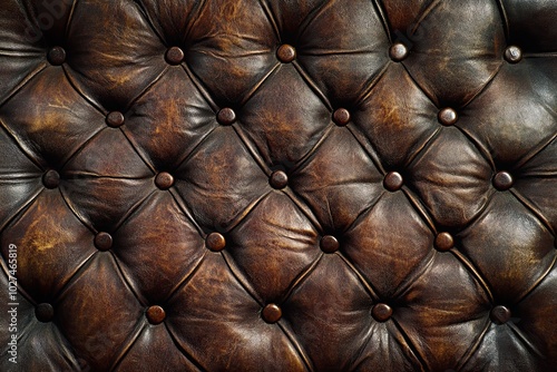 Brown leather surface 