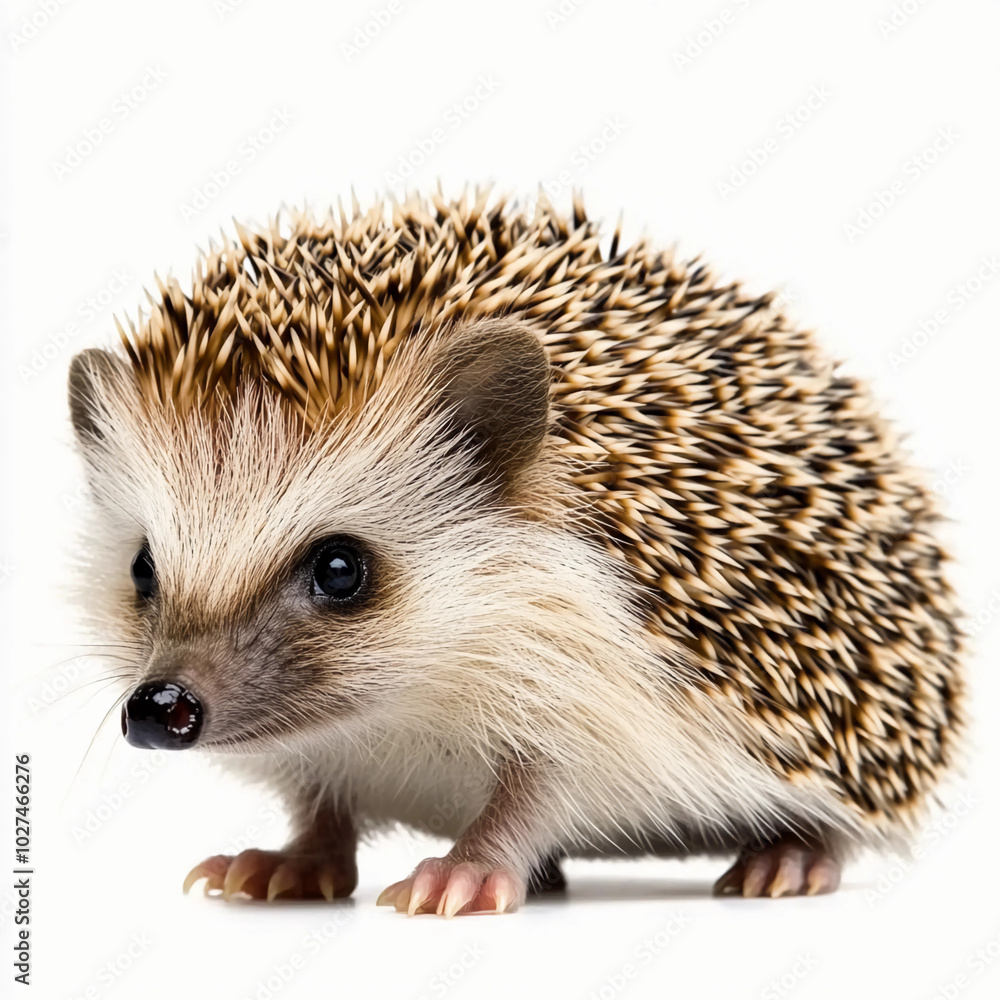 hedgehog isolated on white: Cute Hedgehog Pet Isolated on white, Studio Shot, Adorable Animal with Sharp Needles in Natural Pose
hedgehog isolated on white: Cute Hedgehog Pet Isolated on white, Studio Shot, Adorable Animal with Sharp Needles in Natural Pose