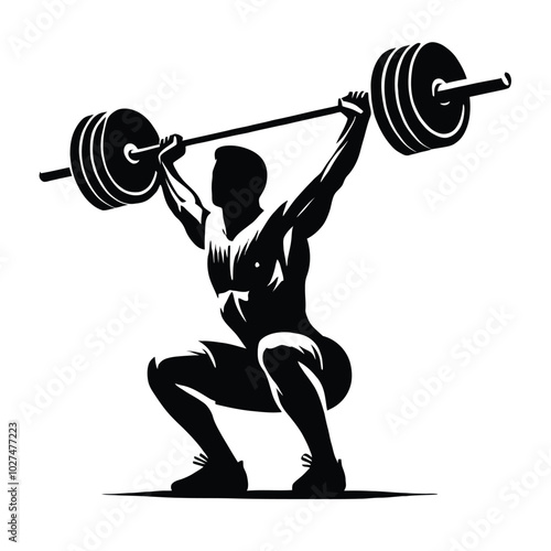 Weightlifting Silhouette