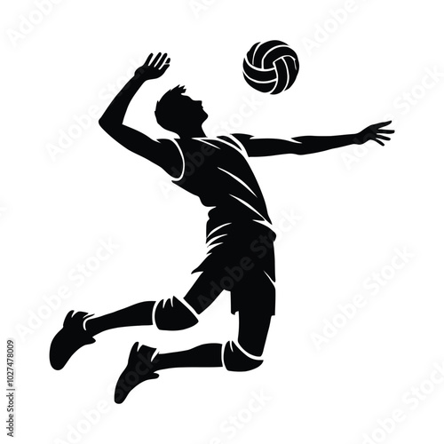 Volleyball Spike Jump