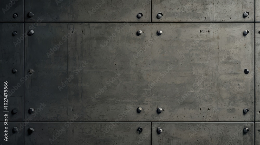 Fototapeta premium Concrete Wall, Stone, Texture, Texture, Cement, Gray, Gloomy, Industrial 