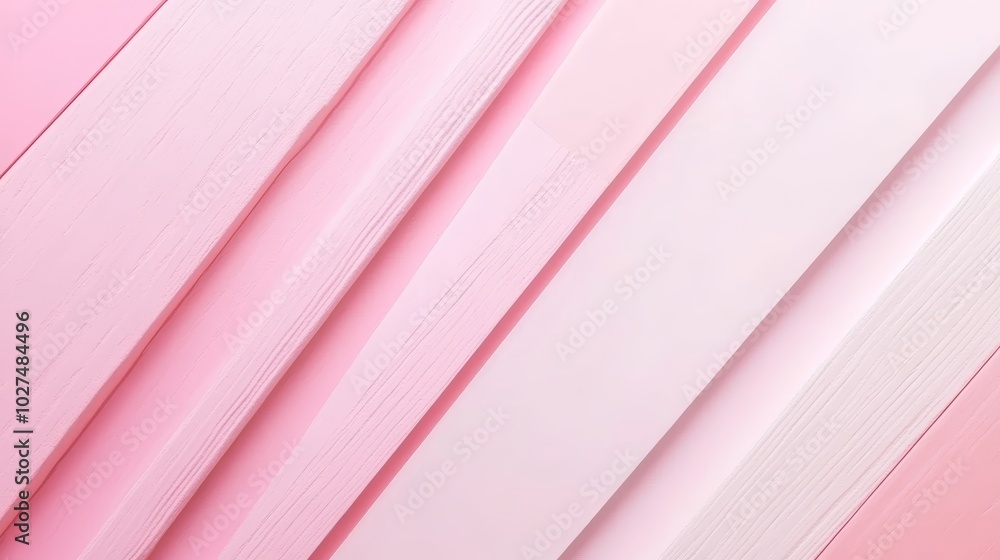 Fototapeta premium Pink and white striped paper texture, elegant pattern for graphic design, craft projects, and backgrounds