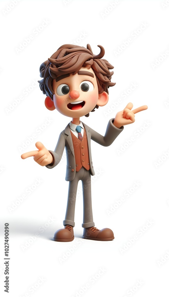 3D Cartoon Characters with Varied Emotions and Poses – Cute and Expressive Style 3D Cartoon Characters with Varied Emotions and Poses – Cute and Expressive Style