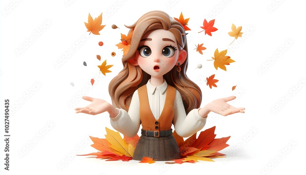 3D Cartoon Characters with Varied Emotions and Poses – Cute and Expressive Style 3D Cartoon Characters with Varied Emotions and Poses – Cute and Expressive Style