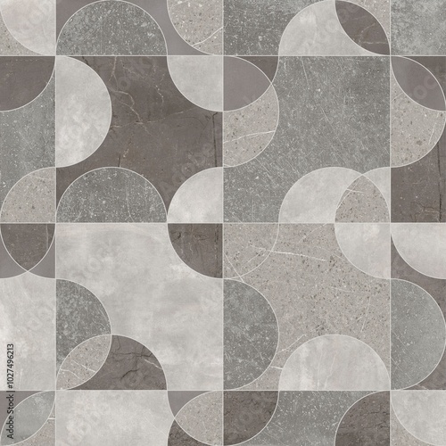 Geometric decor.modern marble mosaic, abstract background, wallpaper, hexagon tile. Parquet floor elements. Ceramic tile design.