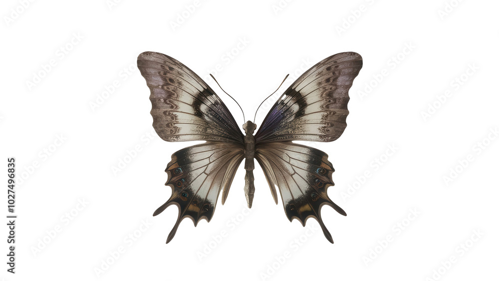 a moth isolated on white background a moth isolated on white background