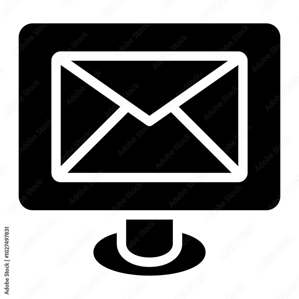 mail glyph icon