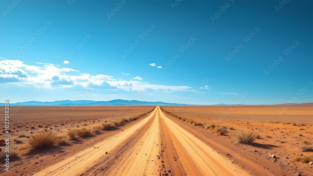 Fototapeta premium road in the desert