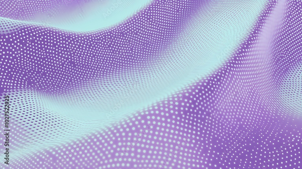 Abstract purple and blue wavy background with dots. Abstract purple and blue wavy background with dots.