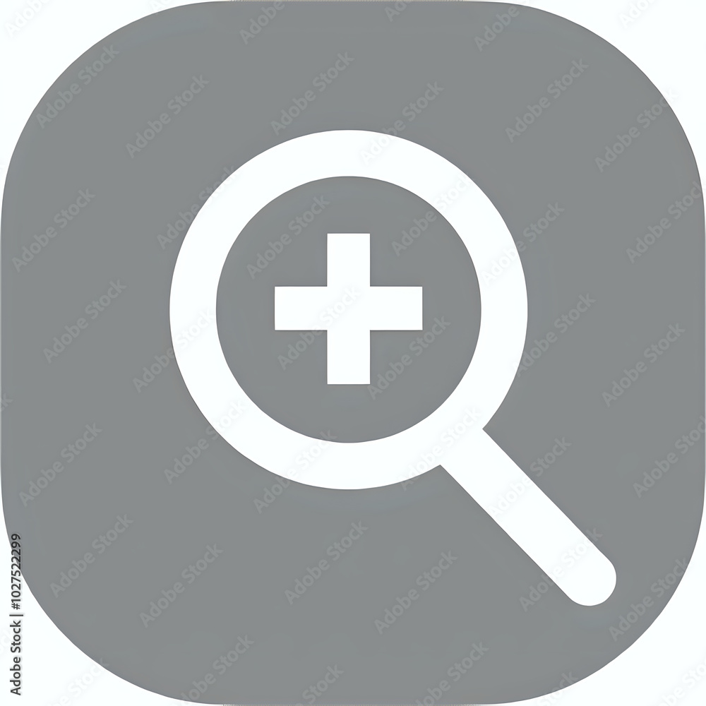 Fototapeta premium zoom in icon