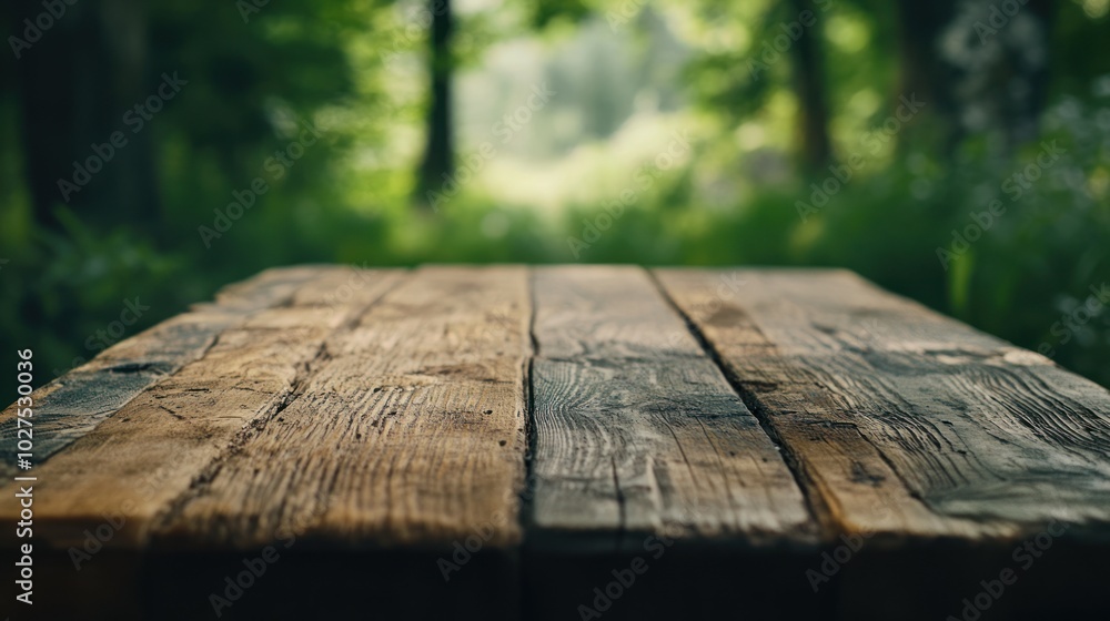 A detailed handcrafted wooden table with visible artisanal craftsmanship, set against a softly blurred natural backdrop of greenery and trees, A detailed handcrafted wooden table with visible artisanal craftsmanship, set against a softly blurred natural backdrop of greenery and trees,