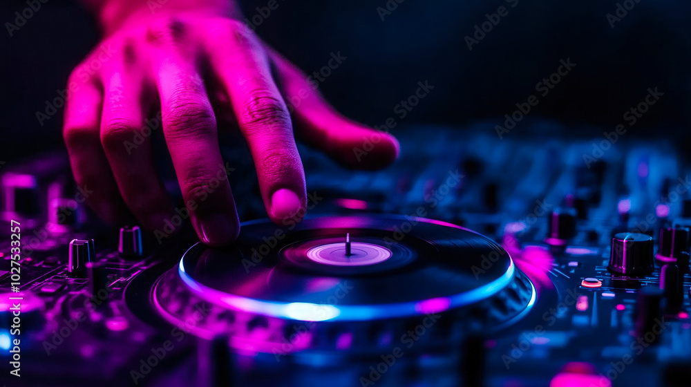 Obraz premium Disco DJ 