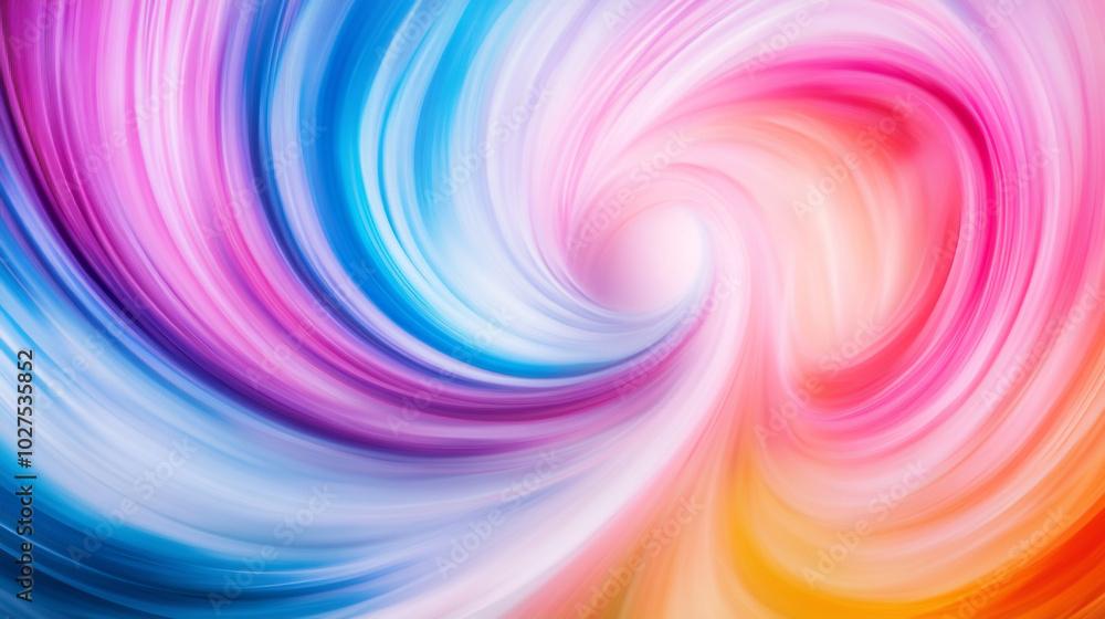 Vibrant swirling colors create an abstract design with gradients of blue, pink, and orange Vibrant swirling colors create an abstract design with gradients of blue, pink, and orange