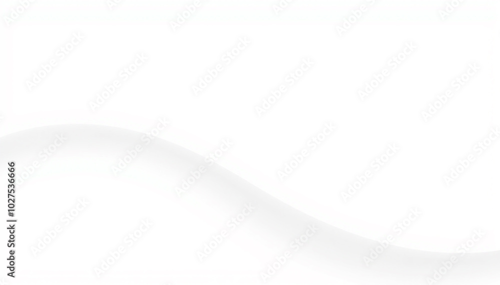 Clean white with a minimal wavy line Background design Clean white with a minimal wavy line Background design