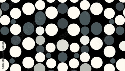 minimal geometric pattern of circles or squares background design