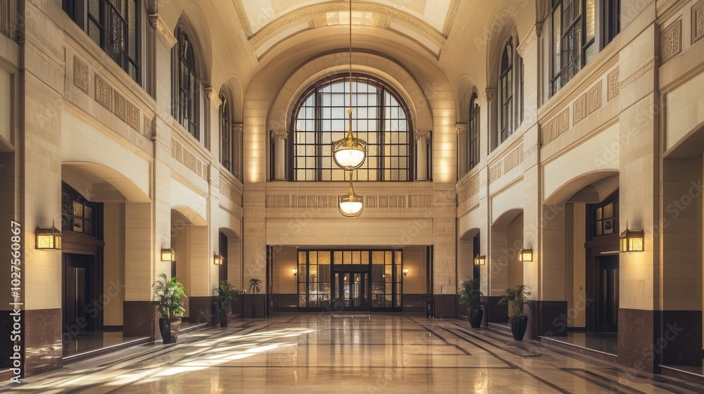 A regional architectural style represented in a prominent public building, showcasing the area's cultural roots. A regional architectural style represented in a prominent public building, showcasing the area's cultural roots.