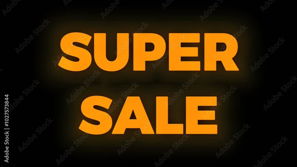 Super Sale Text Animation. Super Sale Background For Promo Video. Banner Template on Transparent Background. Ultra HD Video Animation Super Sale Text Animation. Super Sale Background For Promo Video. Banner Template on Transparent Background. Ultra HD Video Animation