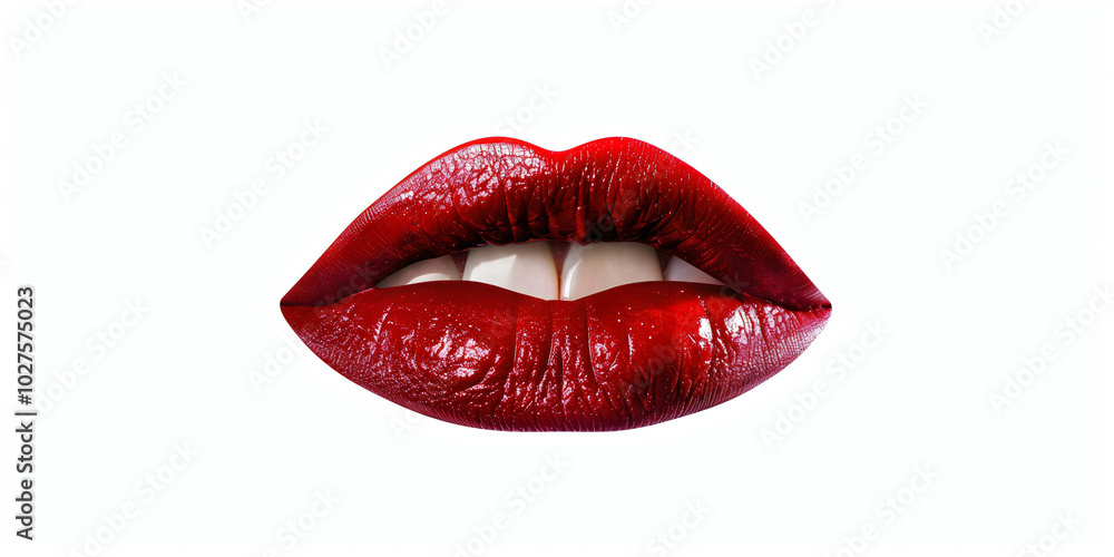 Close-up of lips with matte red, pink, purple, brown lipstick highlighting its soft texture and natural shine. Texture of female lips. Close-up of lips with matte red, pink, purple, brown lipstick highlighting its soft texture and natural shine. Texture of female lips.