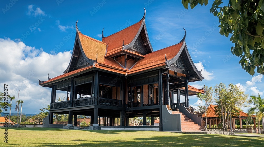 Traditional cultural architecture featuring intricate designs and craftsmanship unique to the region's heritage. Traditional cultural architecture featuring intricate designs and craftsmanship unique to the region's heritage.