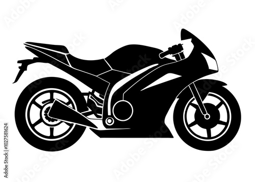 moralistic sports motorcycle vector bike silhouette 