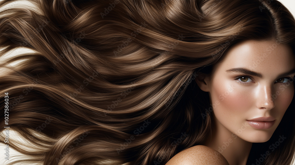 woman with hair chestnut blonde woman with hair chestnut blonde