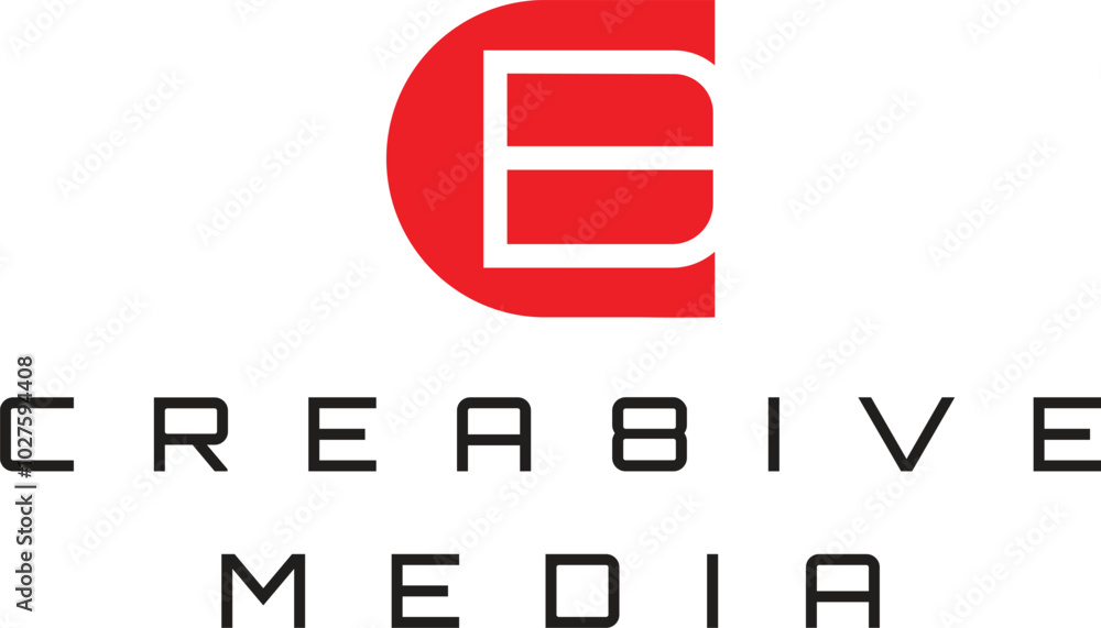 CB logo monogram with emblem shield style design template CB logo monogram with emblem shield style design template