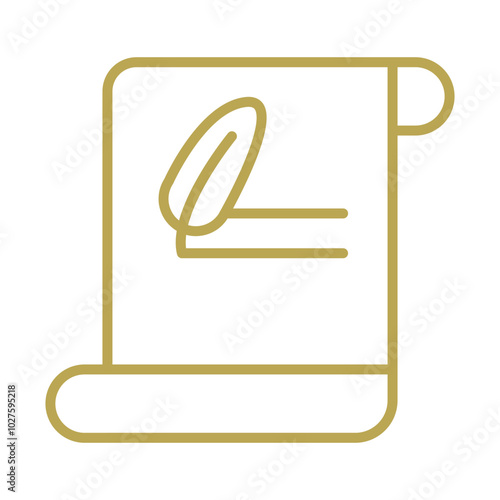 Poem icon design
