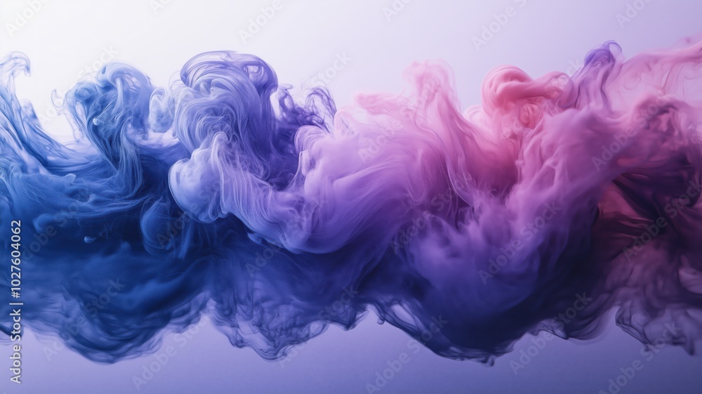 Abstract lines clean white background to emphasize vibrant colors Abstract lines clean white background to emphasize vibrant colors
