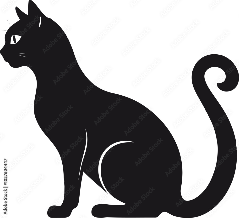 black cat vector illustration black cat vector illustration
