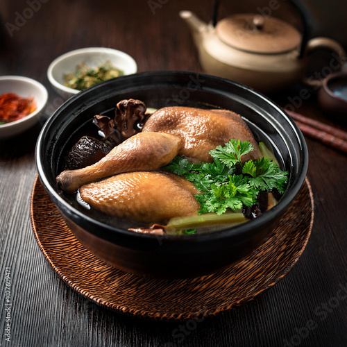 Nourishing Gui Fei Black Chicken Soup photo