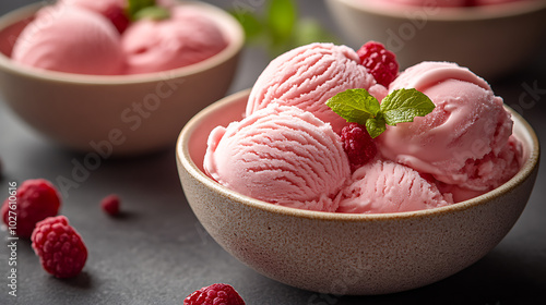 Refreshing frozen dessert on a hot summer day, perfect for cooling down and enjoying the warm weather
