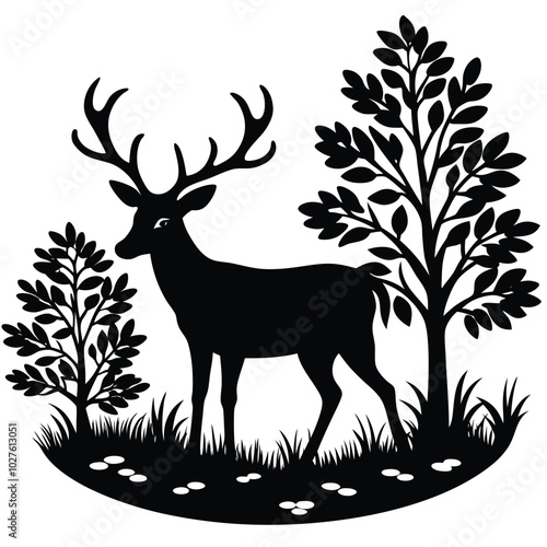 deer vector