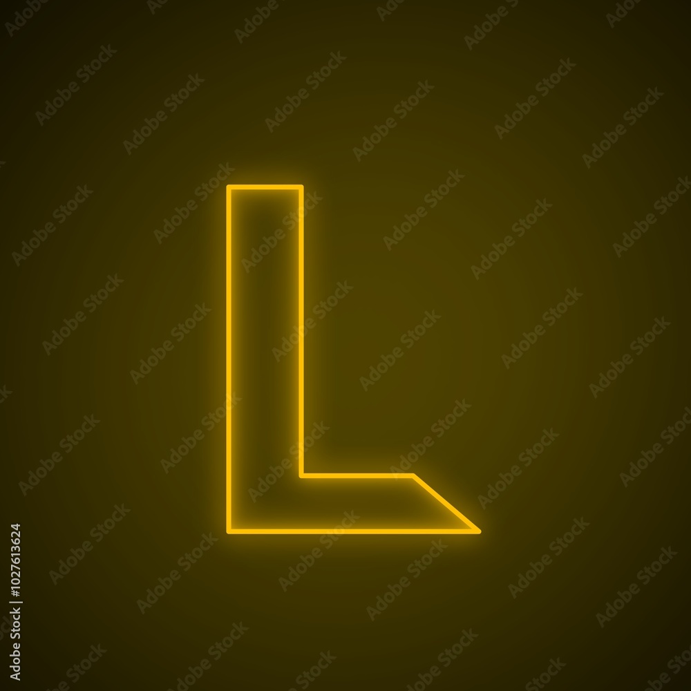 golden font letter golden font letter