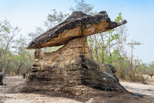 Phu Phrabat Historical Park, Udon Thani, Thailand. photo