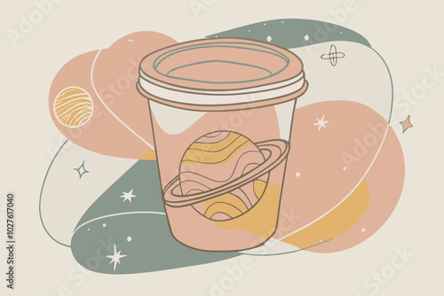 illustration of a jar of pickled cucumbers