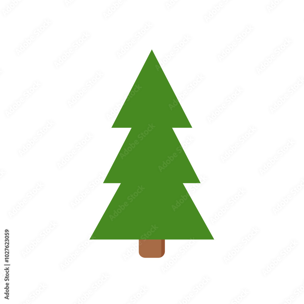 Christmas tree. Vector illustration Christmas tree. Vector illustration