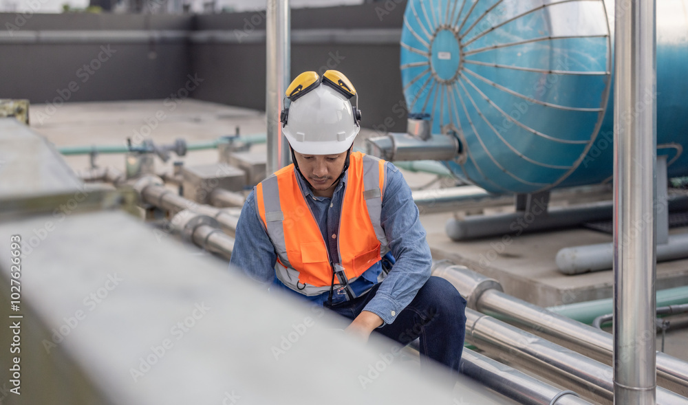 Industrial Engineer Troubleshooting HVAC System Industrial Engineer Troubleshooting HVAC System