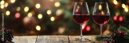 The Beaujolais Nouveau festival. a bottle of wine. a glass of wine