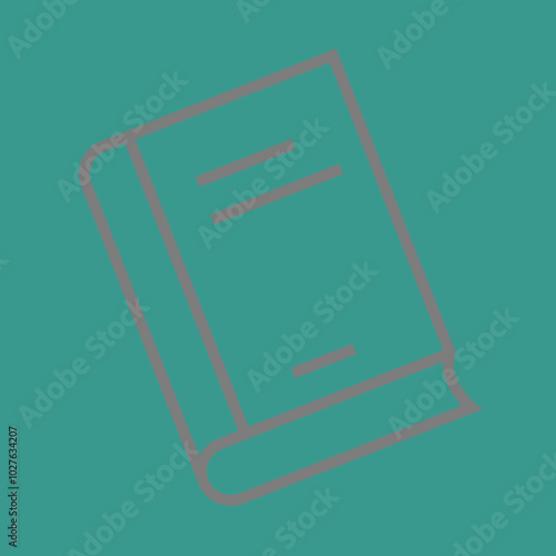 Closed Book icon design